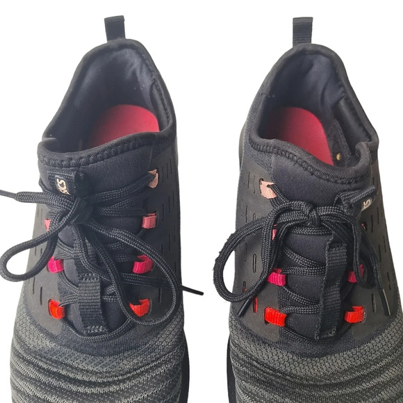 Asics Fuzetora Twist Black Frosted Rose Running‎ Shoes Womens Size 8.5 - Picture 5 of 13